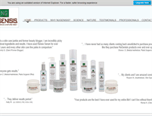 Tablet Screenshot of nugenisis.com